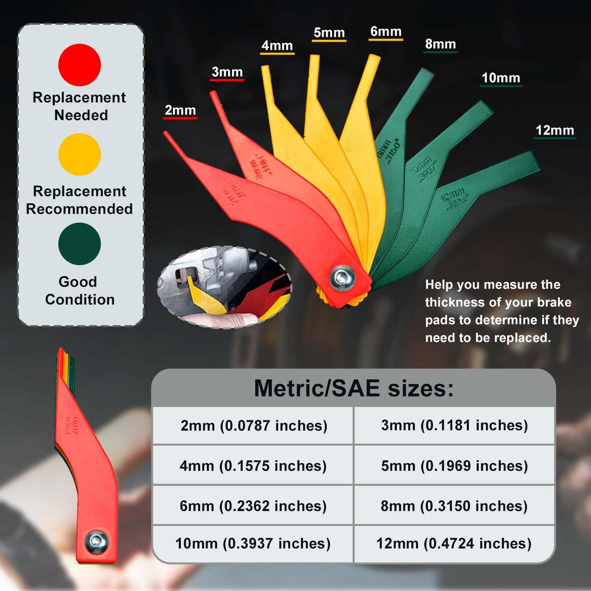 16 Pc Drum Brake Tool Kit A141
