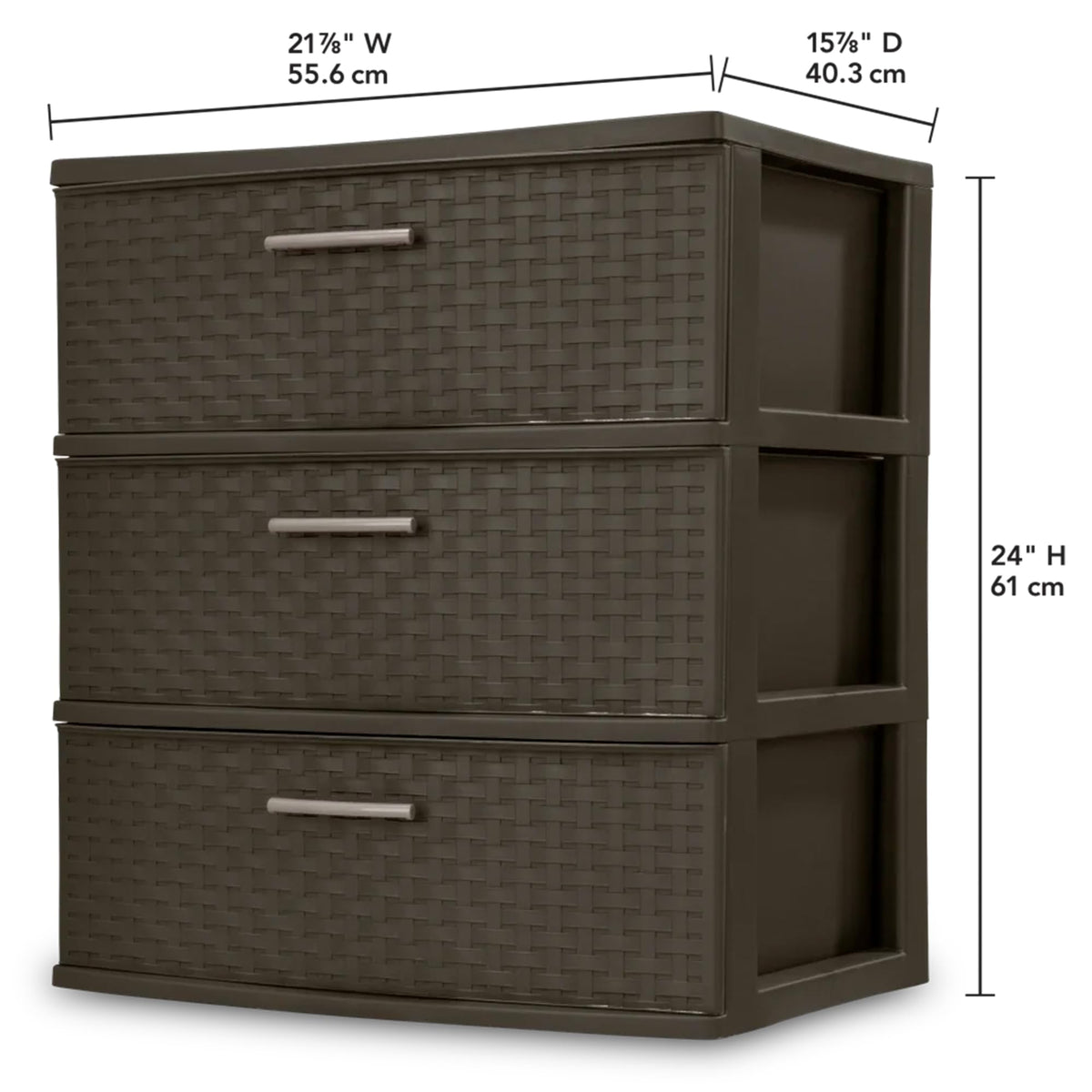 3-Drawer Storage Unit 4-Pack J222