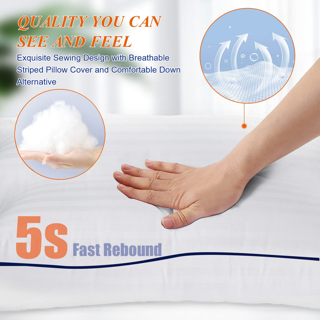 King Size Bed Pillows Set of 2 E703