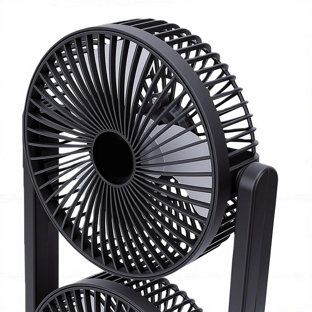 Portable USB Rechargeable 2 in 1 Dual Head Desk Fan Y597