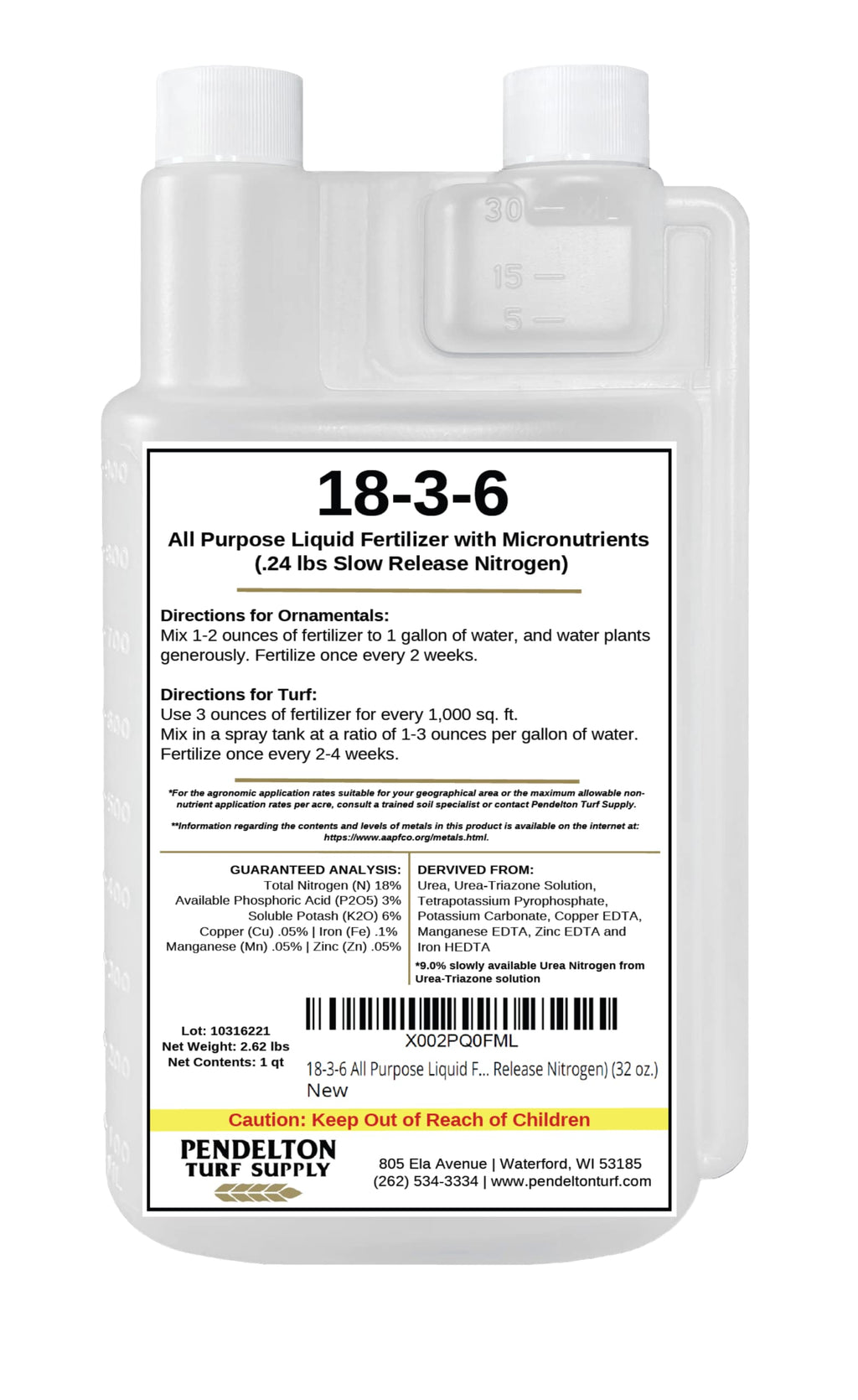 All Purpose Liquid Fertilizer & Micro Nutrients 32 oz G11239
