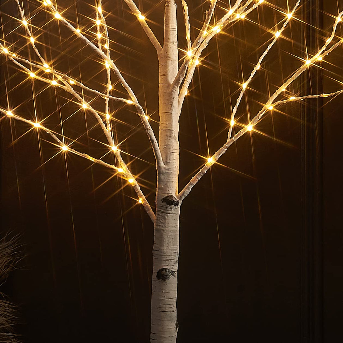 4FT Lighted Twig Birch Tree with 200 LED Lights P3274