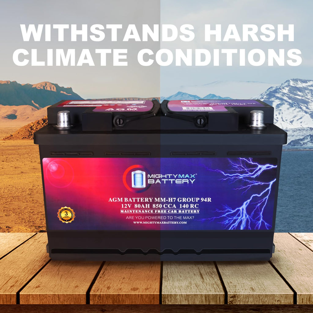 12V 80AH 850 CCA Replacement Battery C9004
