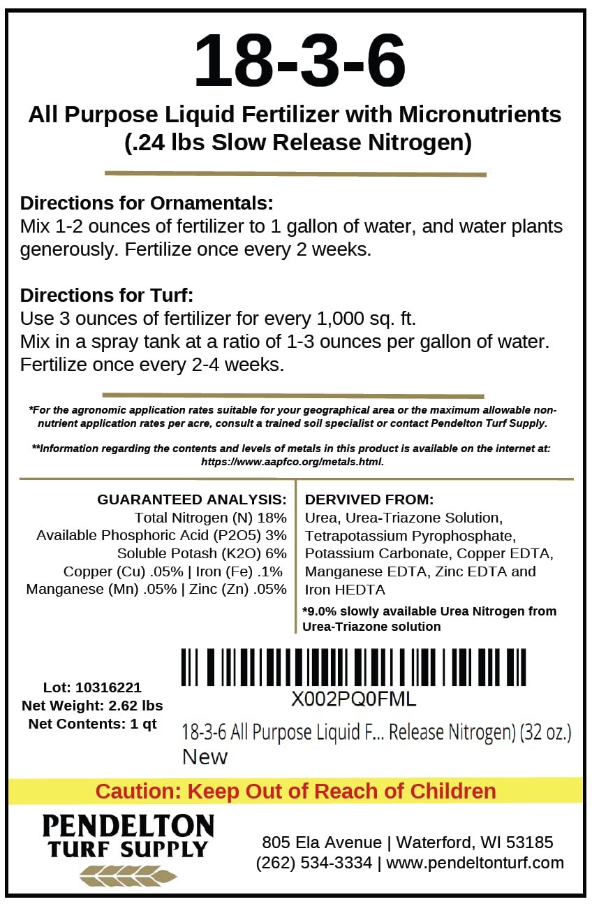 All Purpose Liquid Fertilizer & Micro Nutrients 32 oz G11239