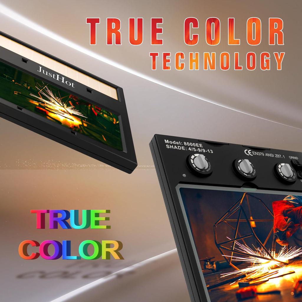 Auto Darkening True Color Welding Lens E959