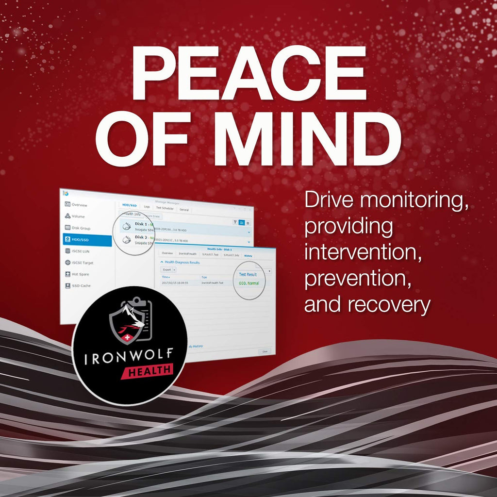 4TB NAS Internal Hard Drive HDD – 3.5 Inch SATA 7200 RPM C371998