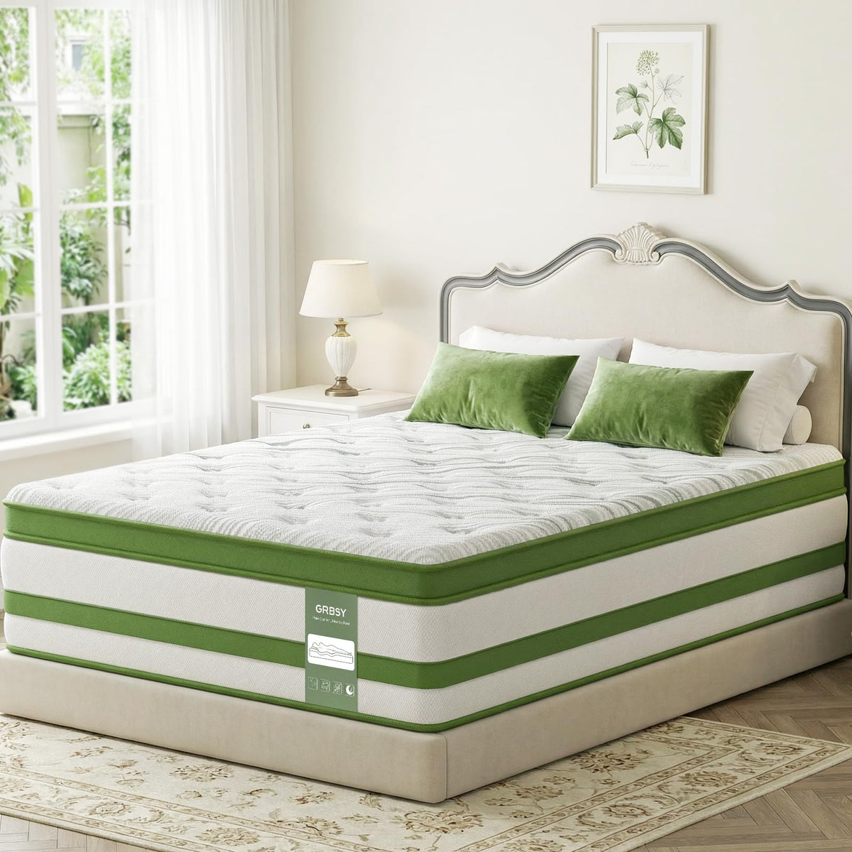 14 Inch Hybrid Memory Foam Full Size Mattress A600