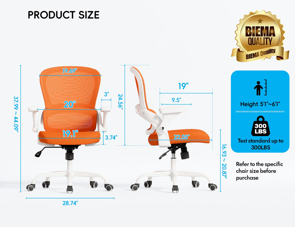 Ergonomic Office Chair with Back Support N285