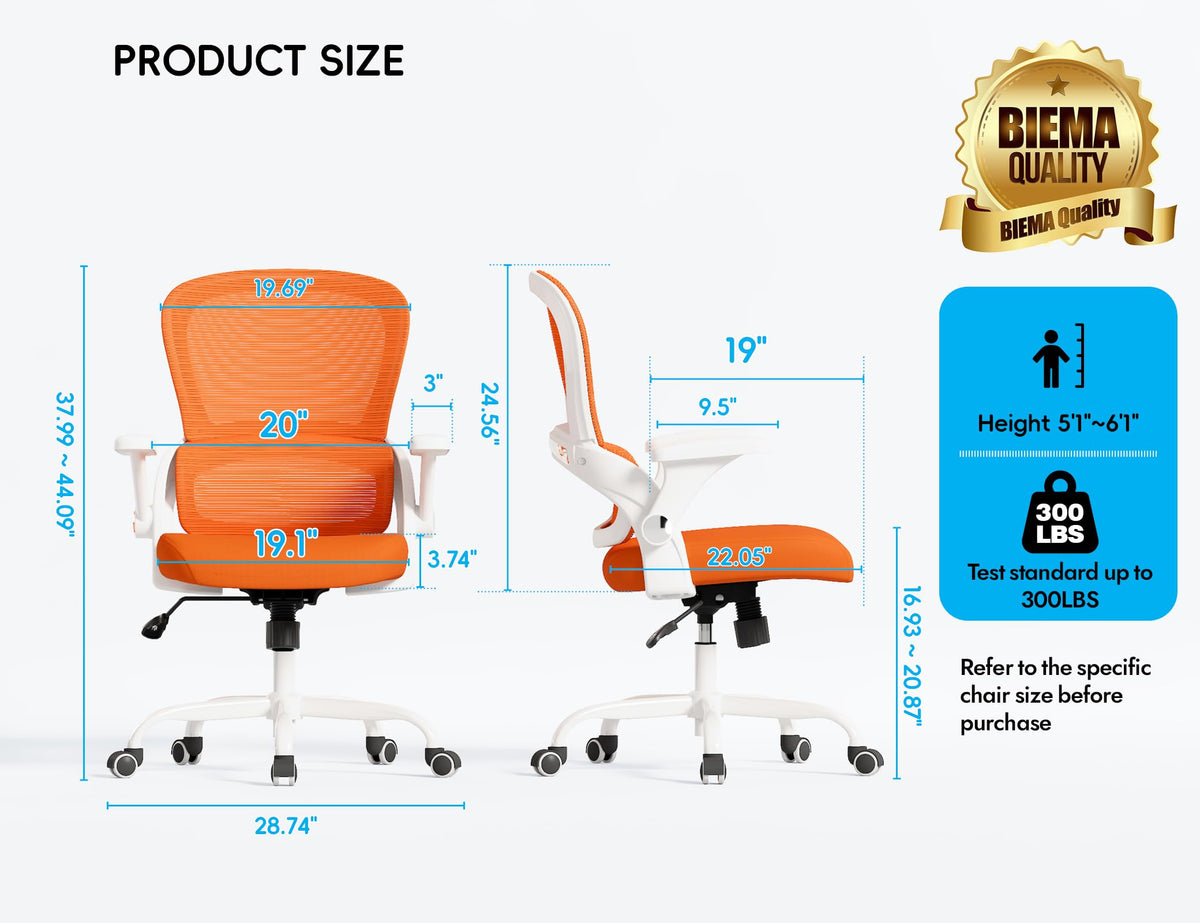 Ergonomic Office Chair with Back Support N285