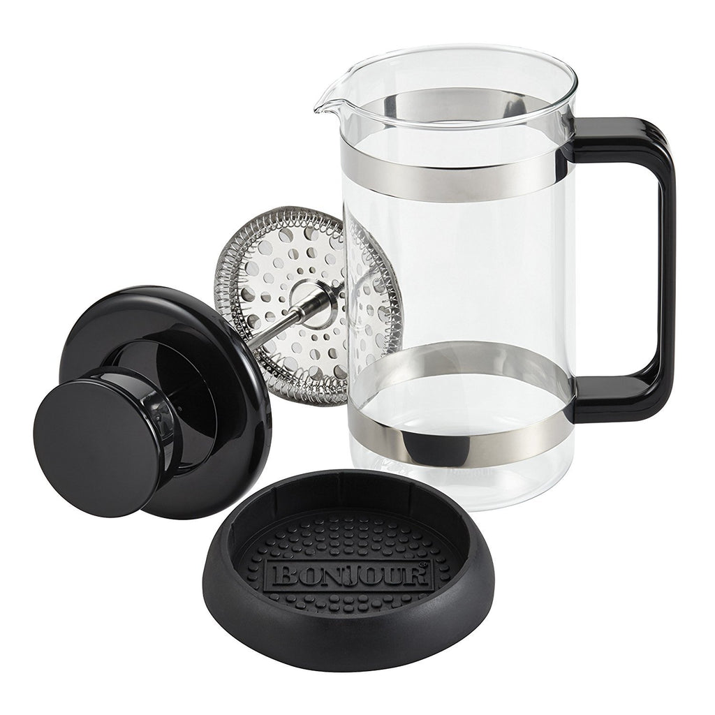 Borosilicate Glass French Press with Coaster & Scoop, 33.8-Ounce I992827