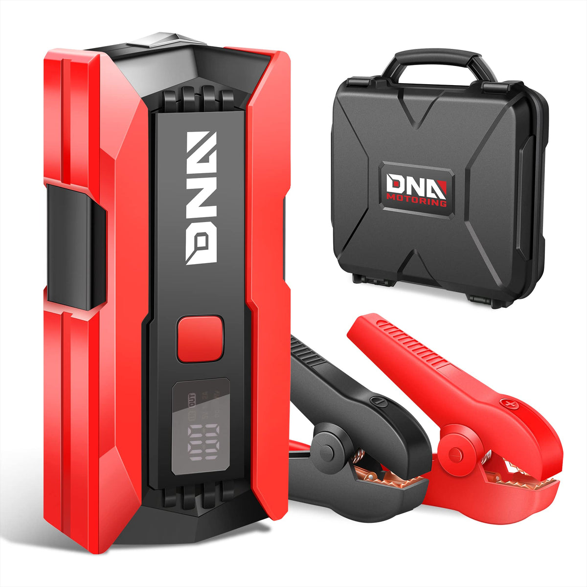 12V 2000A Peak Portable Car Battery Jump Starter with Carry Case Z9245