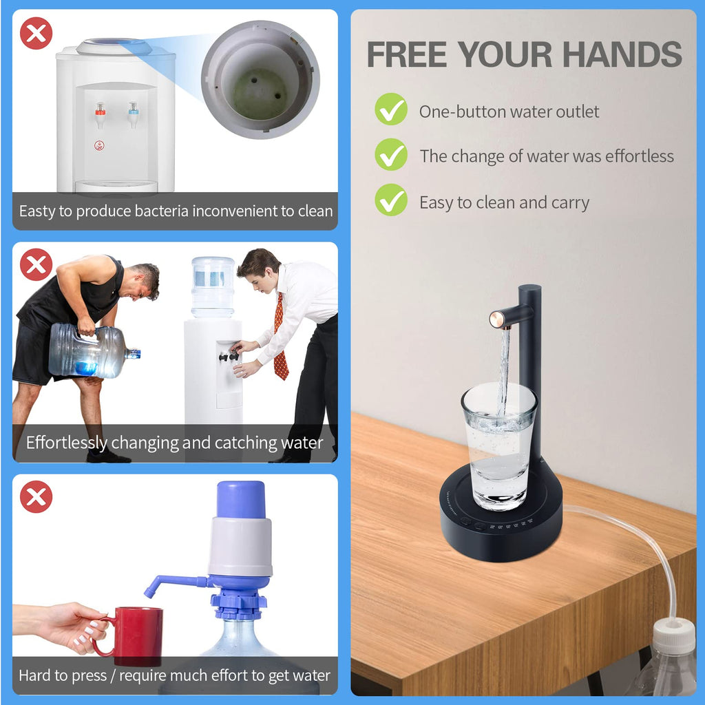 Portable Electric Water Bottle Dispenser V848
