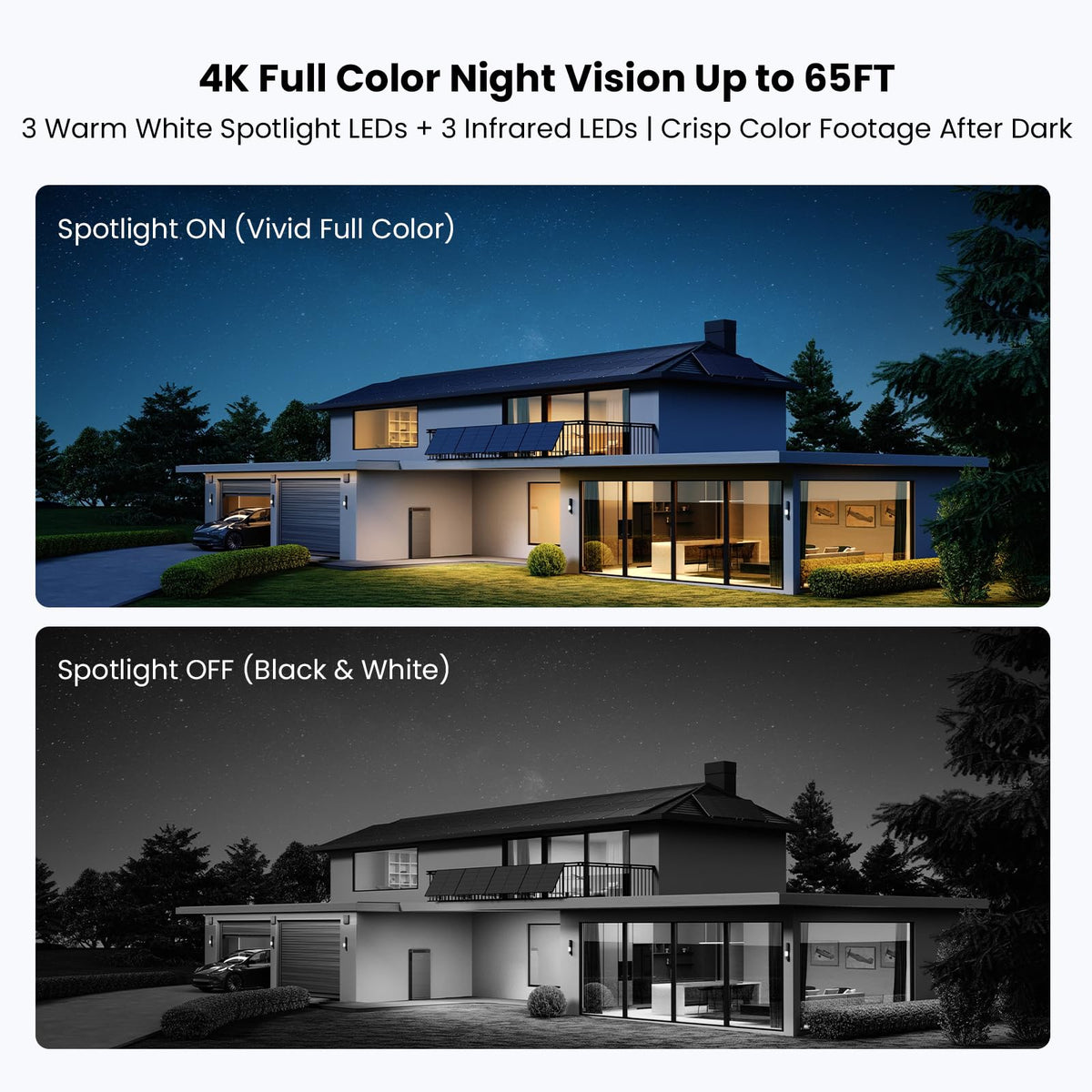4K 8MP WiFi Outdoor Security Camera 2 PCS H543154
