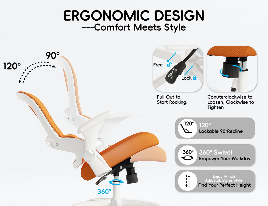 Ergonomic Office Chair with Back Support N285