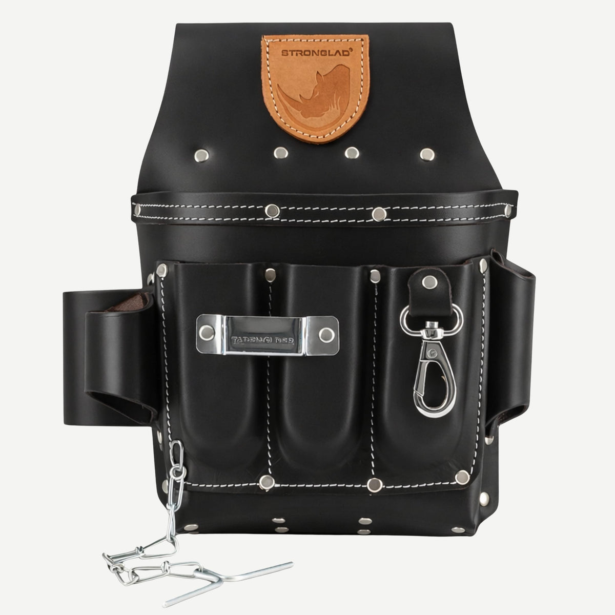 13-Pocket Top-Grain Leather Electricians Tool Belt J798