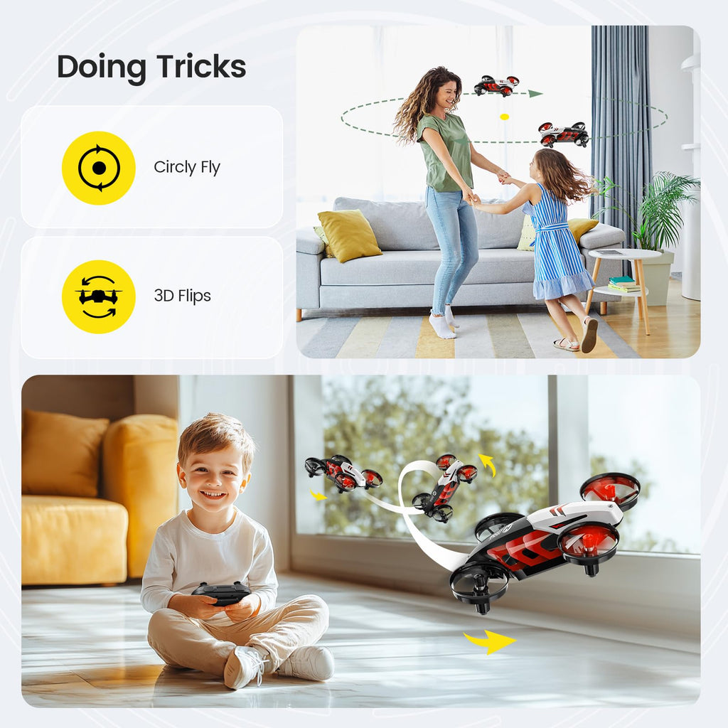 Mini Indoor RC Quadcopter with 3D Flip U4561