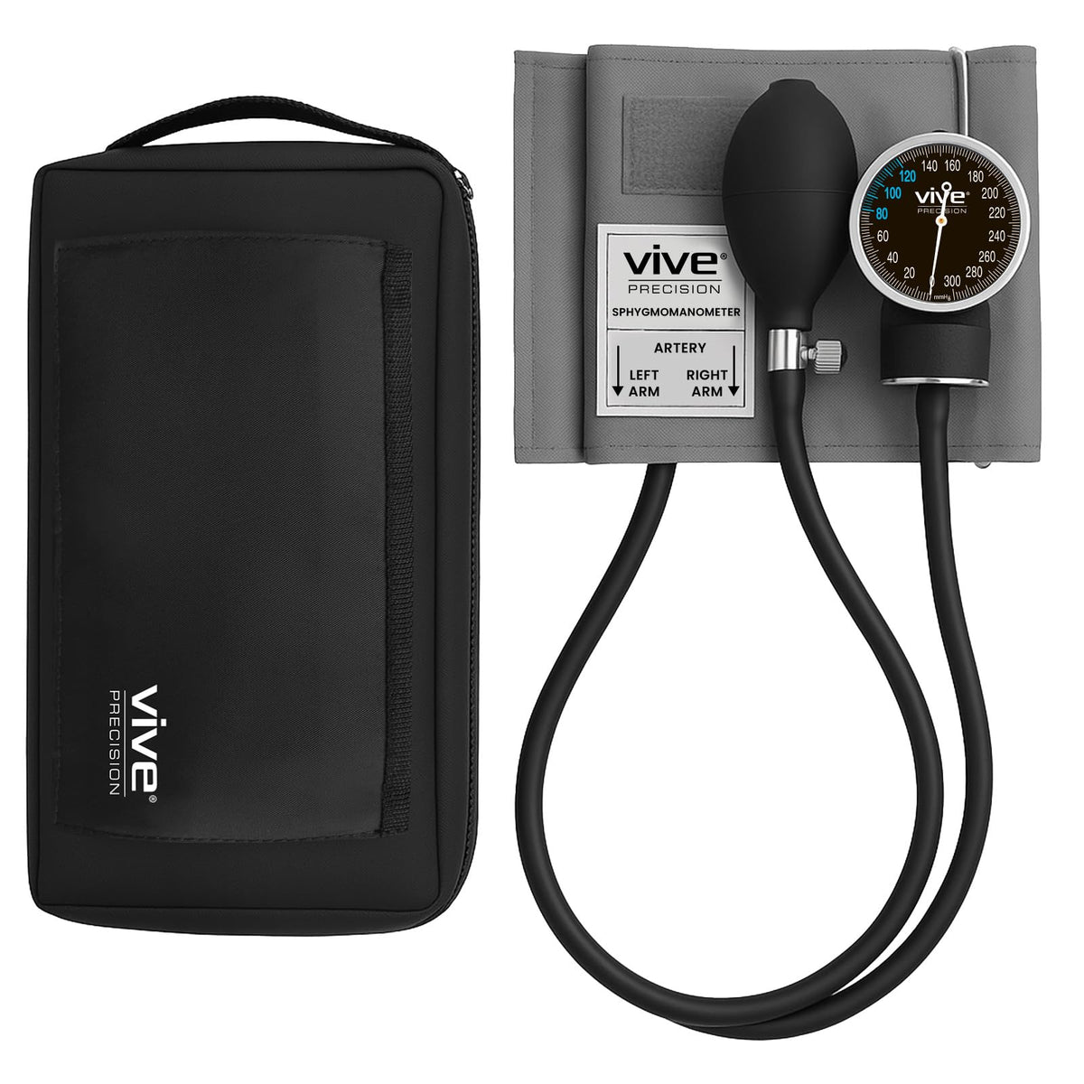 Manual Blood Pressure Cuff Aneroid Sphygmomanometer with Case Y65541