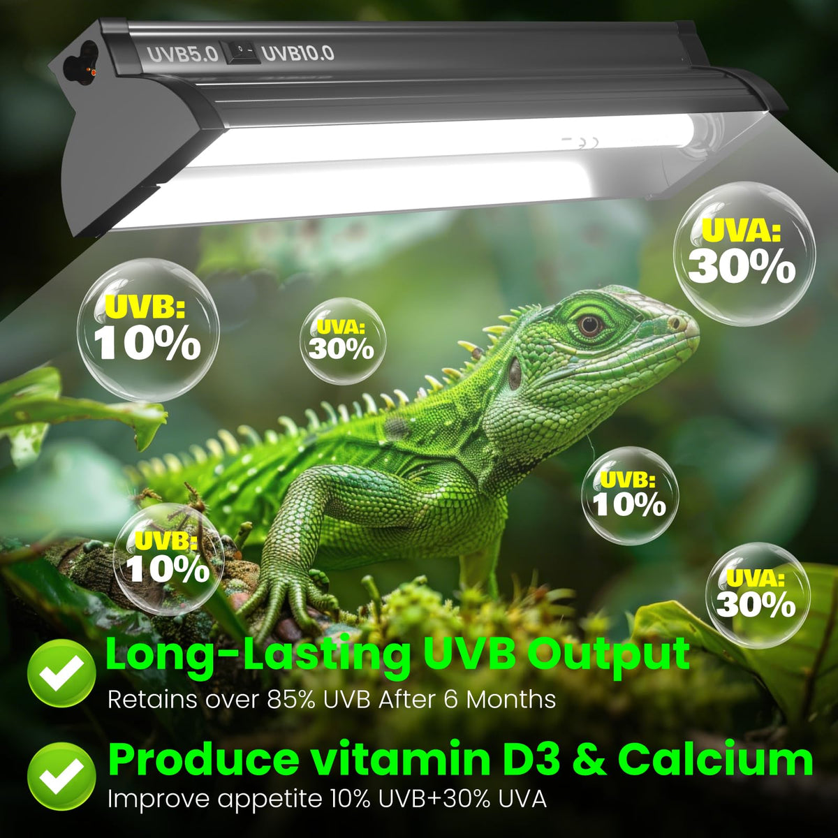 8W T5 UVB Reptile Light C632024