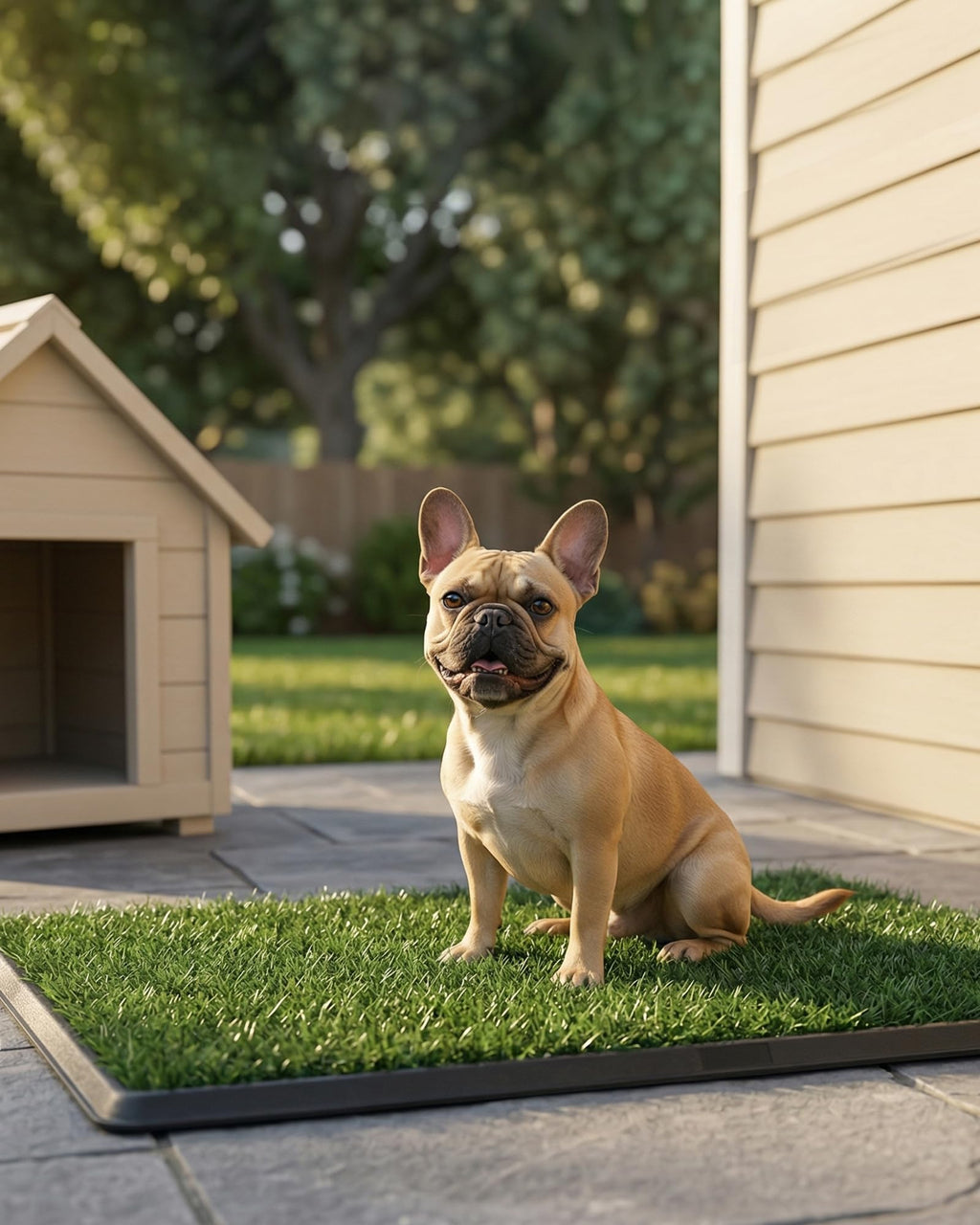 Grass Pad for Dogs Potty, 3-Layer Reusable, Washable, 30 x 20 in T8239