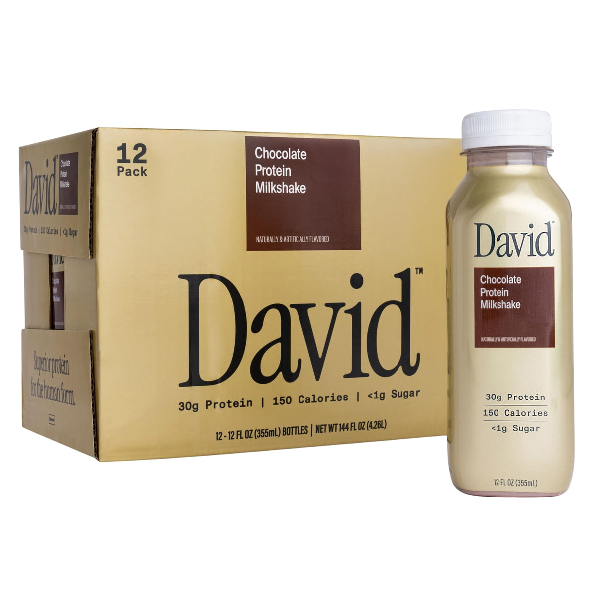 Chocolate Protein Shake, 30g Protein, 12 fl oz, 12 Ct W87769