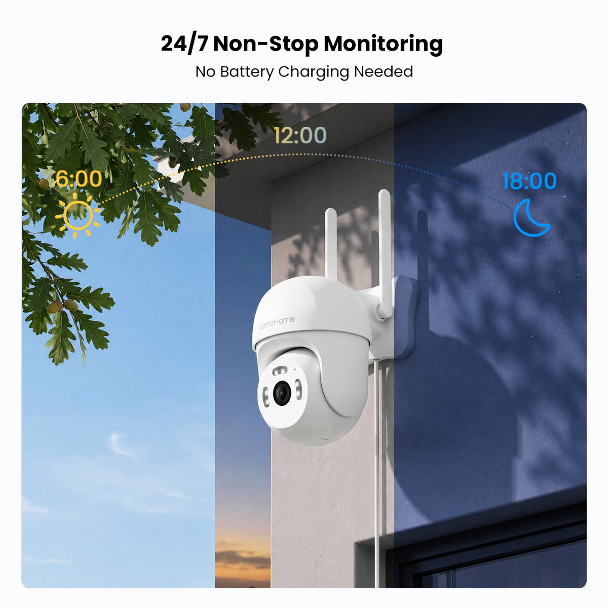 4K 8MP WiFi Outdoor Security Camera 2 PCS H543154