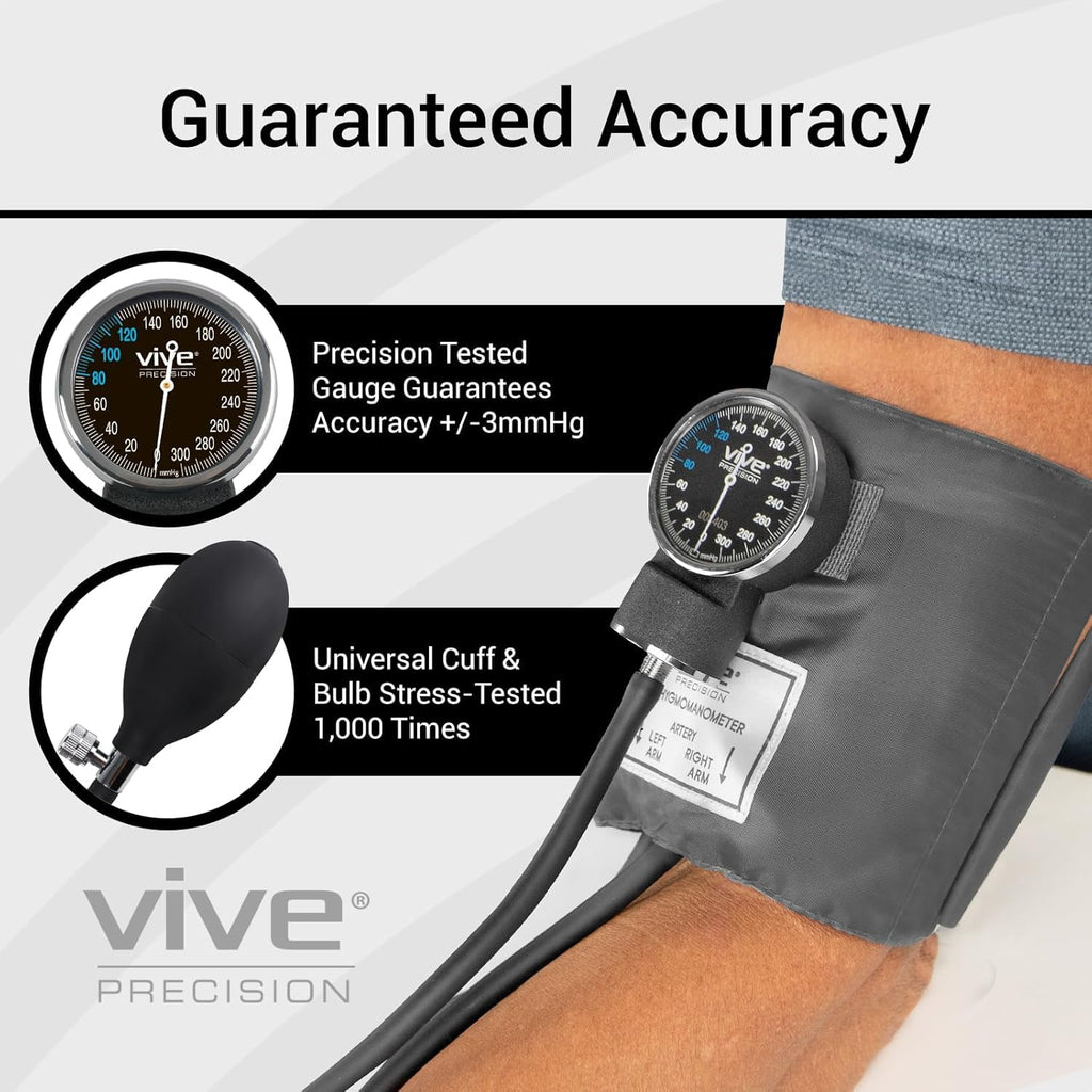 Manual Blood Pressure Cuff Aneroid Sphygmomanometer with Case Y65541