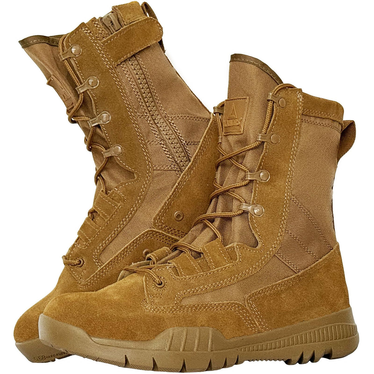8 Inches Suede Leather Side Zipper Work Boots G569926