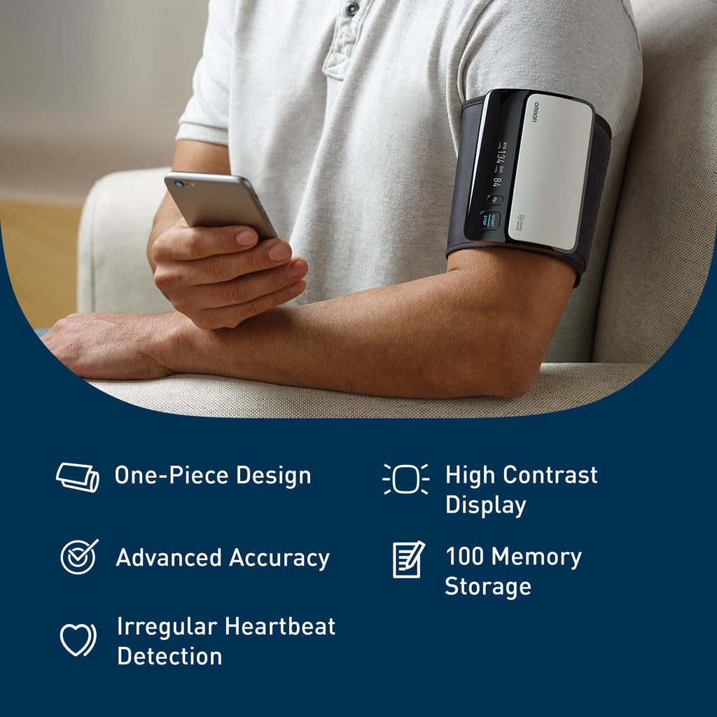 Wireless Upper Arm Blood Pressure Monitor W932106