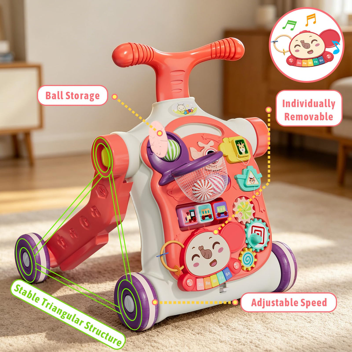 5 in 1 Baby Walker R1963