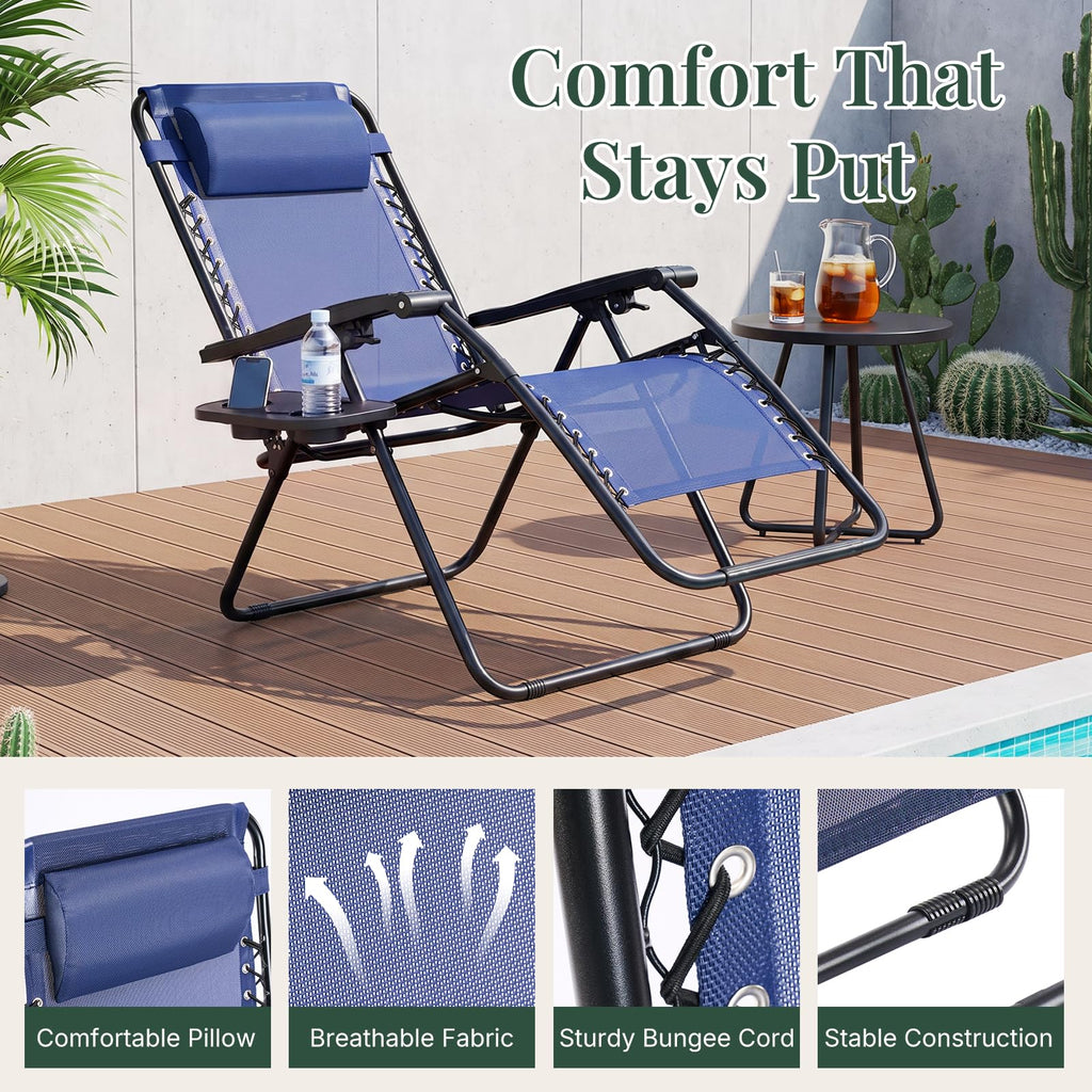 Zero Gravity Chairs Set of 2 W214873
