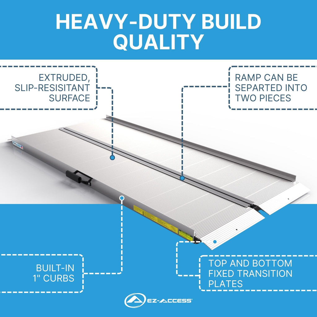 Aluminum Singlefold Folding Ramp Z27927