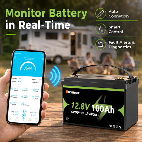 12V 100Ah LiFePO4 Battery Group 31 L78926