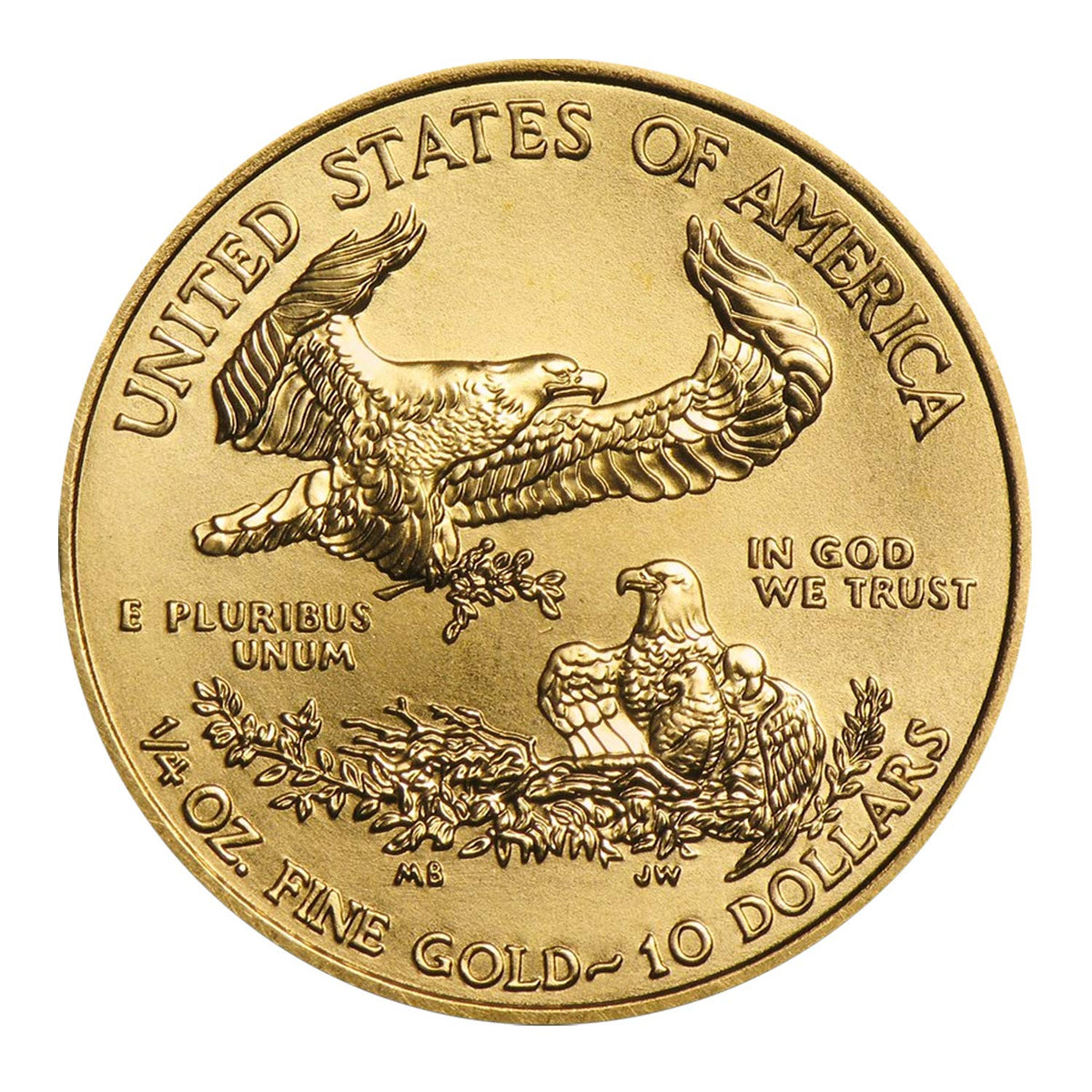 1/4 oz Gold American Eagle Coin Brilliant Uncirculated E368417
