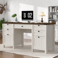 62" Executive Desk with File Drawer & Cabinet K738625