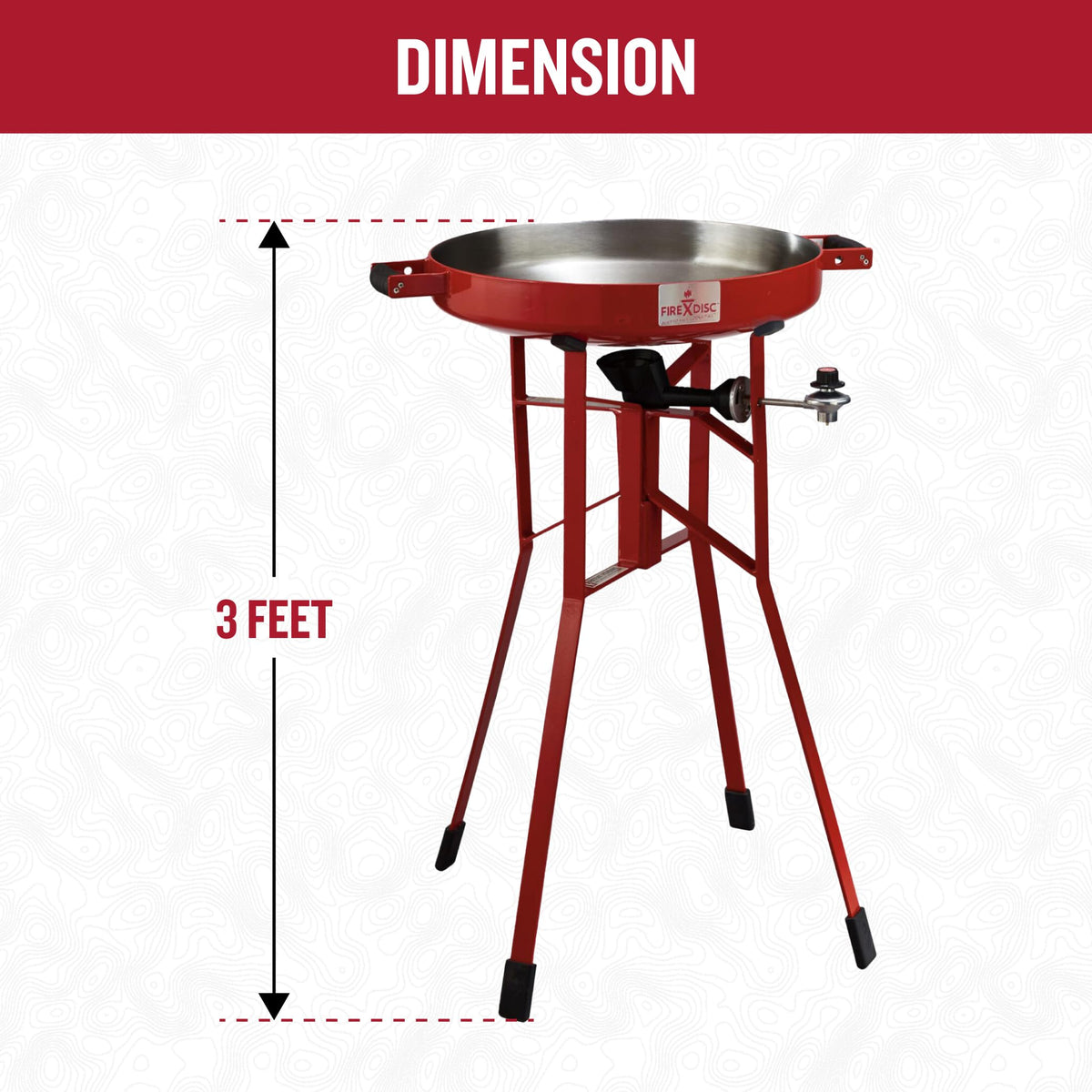 Portable Propane Cooker Single Burner Stove R897623
