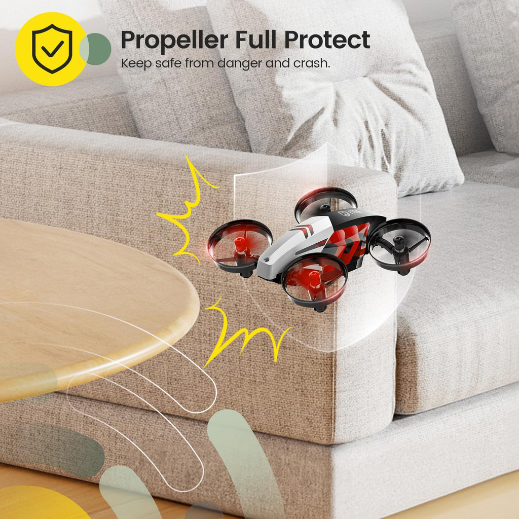 Mini Indoor RC Quadcopter with 3D Flip U4561