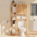 Bamboo Over-the-Toilet Storage Cabinet with Shelves A739