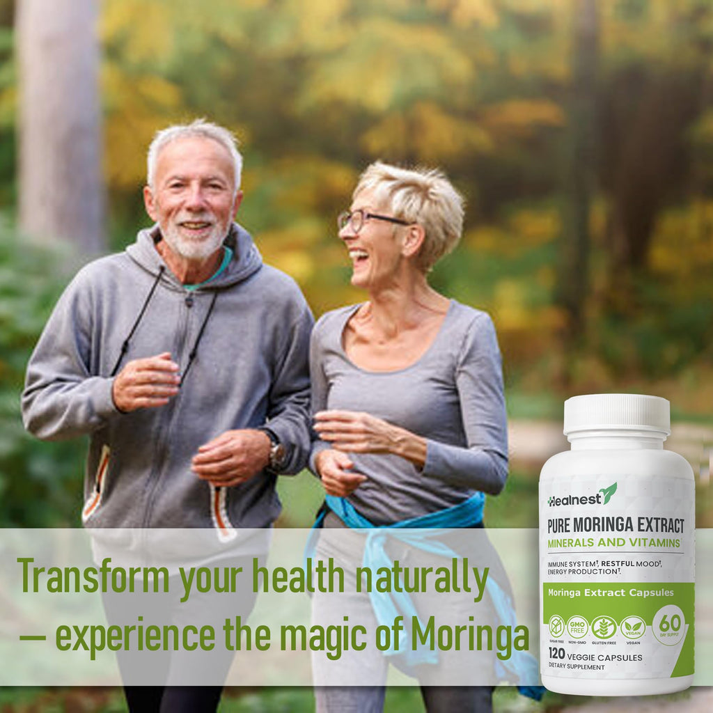 Moringa Extract Capsules 20:1 120 Capsules Vegan M999878