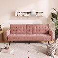 Pink Convertible Sleeper Sofa V62767