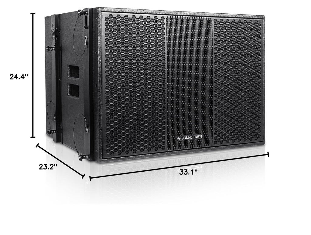 18” 1600W Powered Line Array Subwoofer with DSP M32065