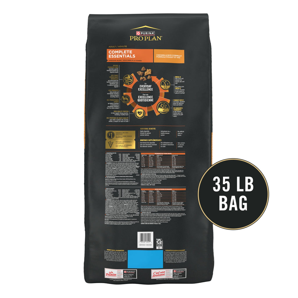 Chicken & Rice Dry Dog Food 35 lb Bag J99829