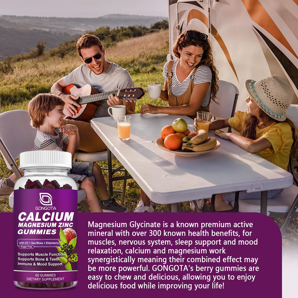 Calcium Magnesium Zinc with Vitamin D3 60 Count F378