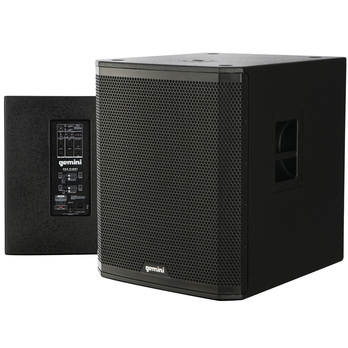 18" Powered Subwoofer, 1200 Watts, Bluetooth TWS Y236