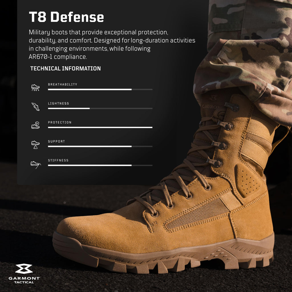 Suede Combat Boots U383563
