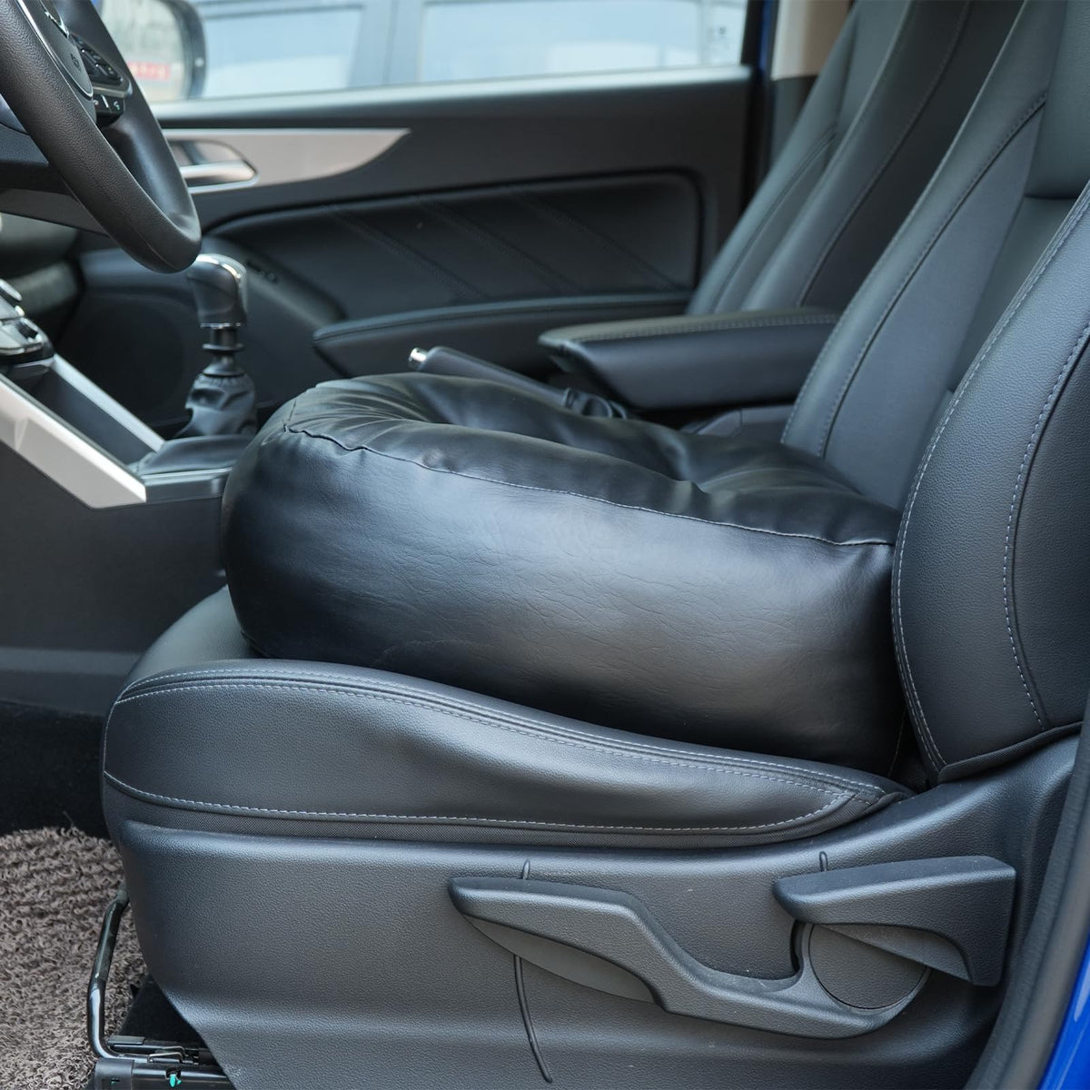 6 Inch Leather Car Booster Seat Cushion U96477