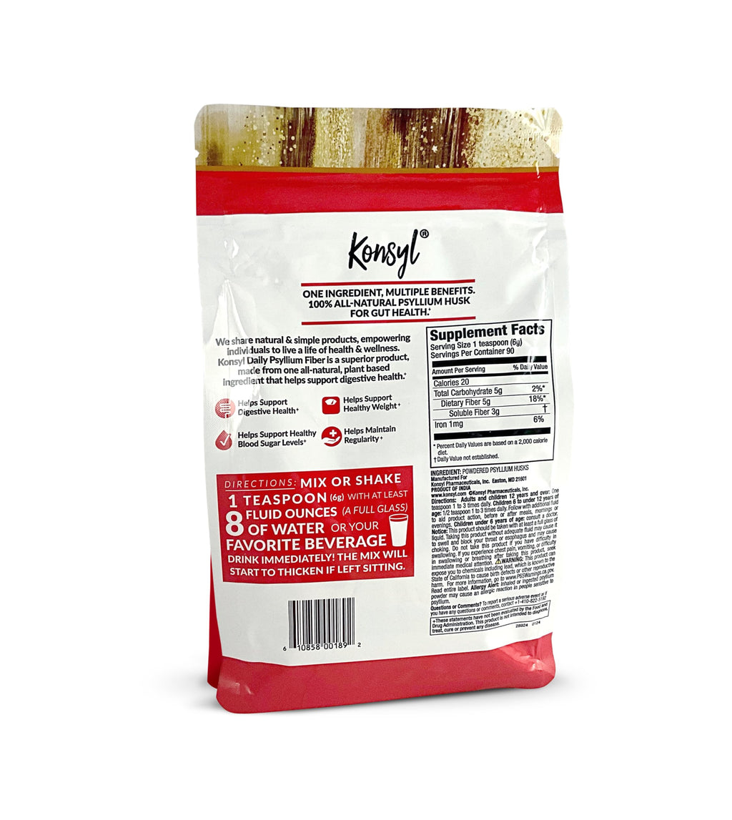 Natural Unflavored Psyllium Fiber Powder W95892