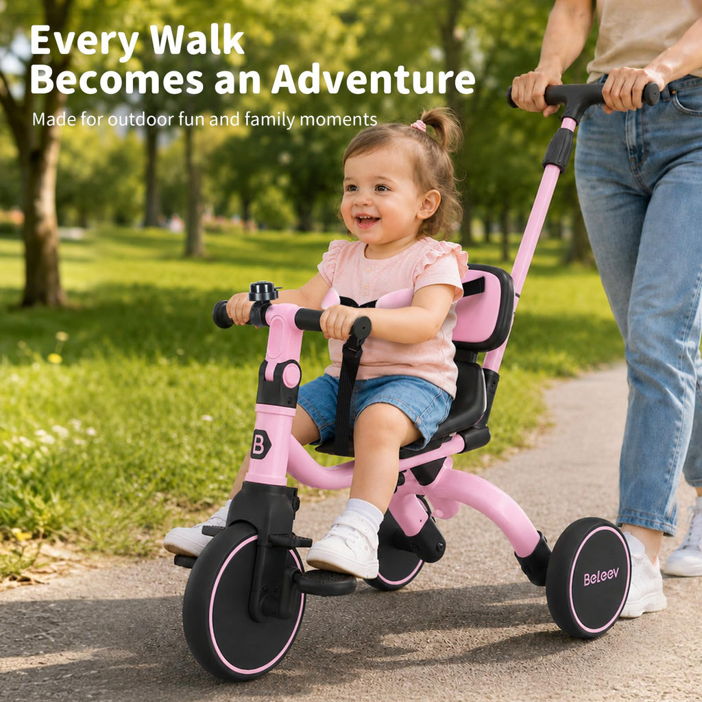 5 in 1 Toddler Tricycle & Balance Bike L6838