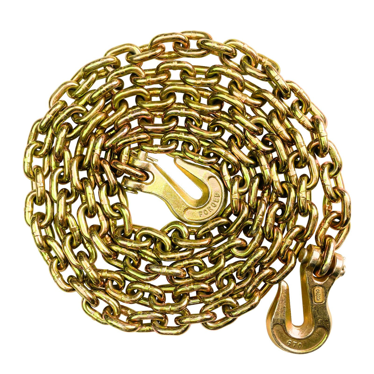 3/8 Chain Trailer Chains with Hooks Grade 80 P161