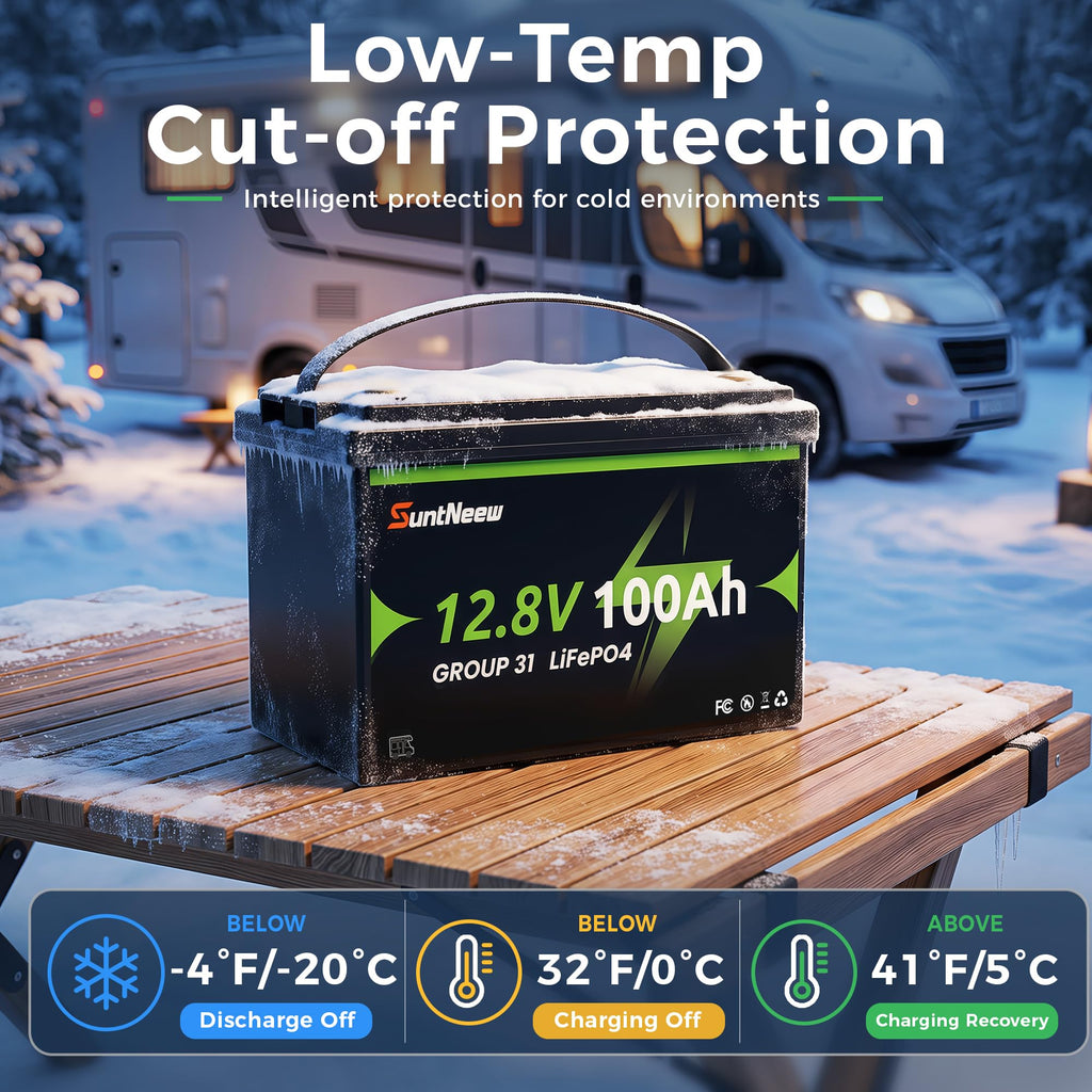 12V 100Ah LiFePO4 Battery Group 31 L78926