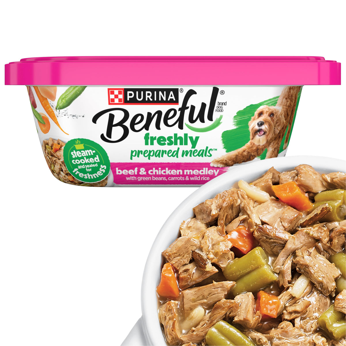 Beef & Chicken Dog Food 8 x 10 oz N88382
